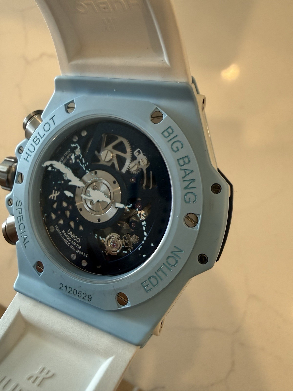 Hublot Big Bang Unico Blue Ceramic “Caribbean” U.S. Special Edition