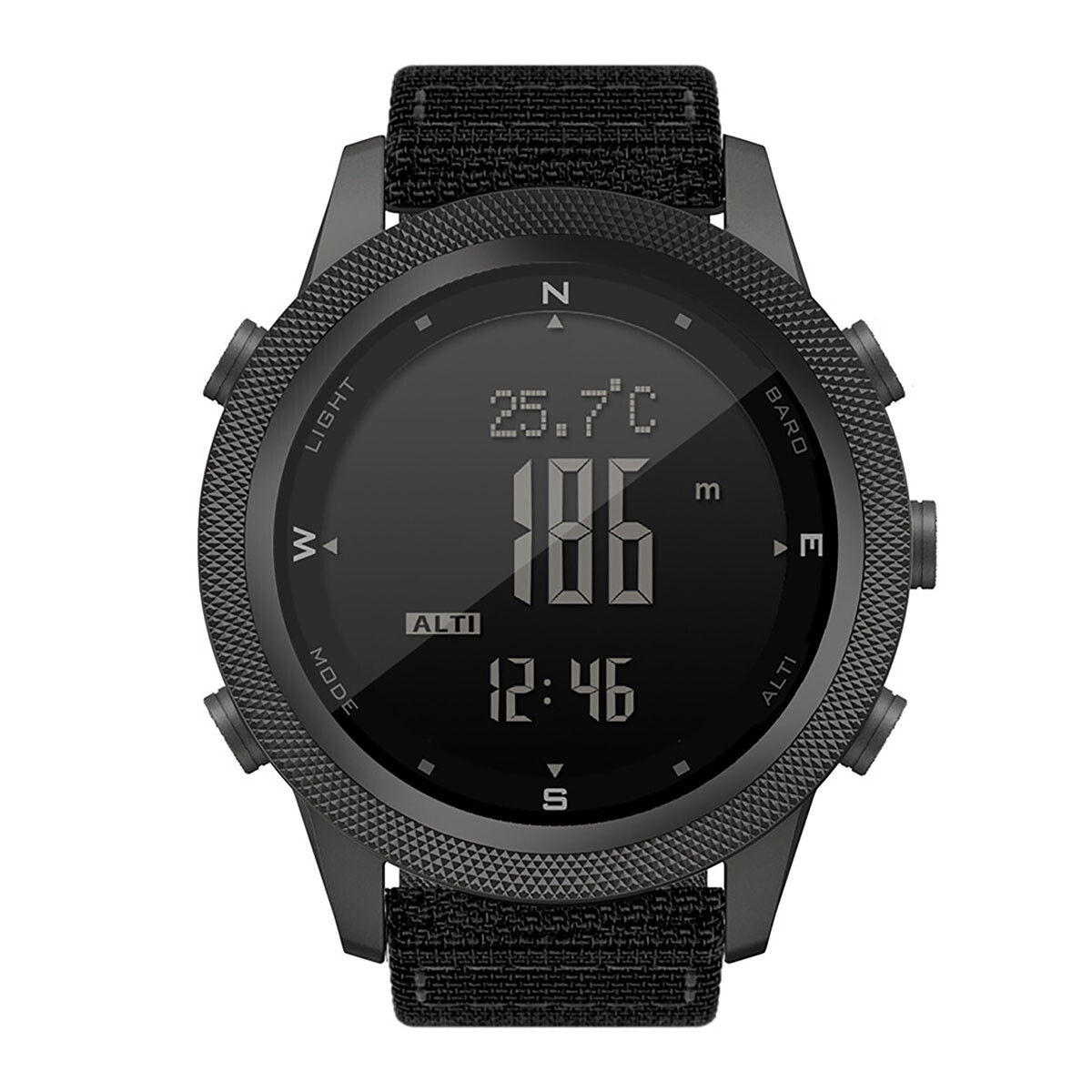 North Edge Apache 48 Smart Men’s Military Digital Sports Barometer Compass Watch
