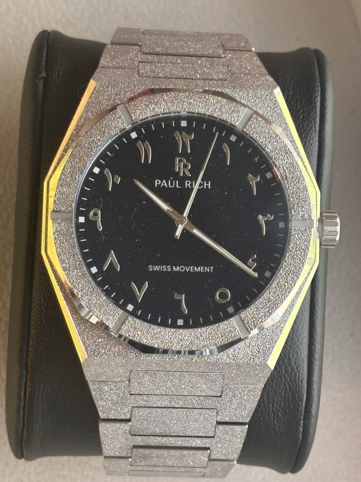 Paul Rich Frosted Star Dust II Void Silver | Black Dial
