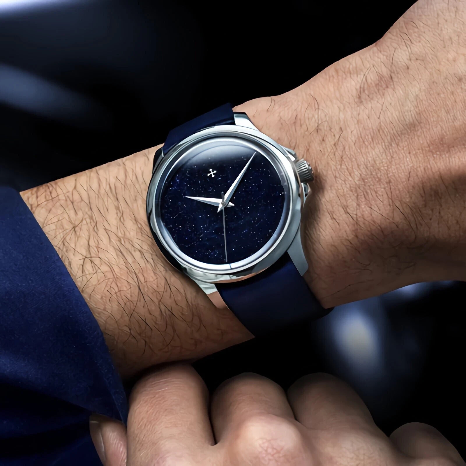 VENEZIANICO REDENTORE Avventurina 36mm 1121550 Blue Aventurine Dial Men’s Watch