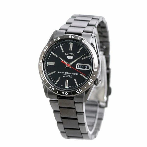 Seiko 5 SNKE03K1 Automatic Men’s Watch Black Dial Japan New