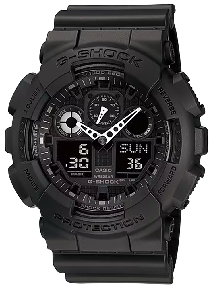 Casio Men’s Watch G-Shock Black Resin Strap Anti-Magnetic Ana-Digital GA1001A1