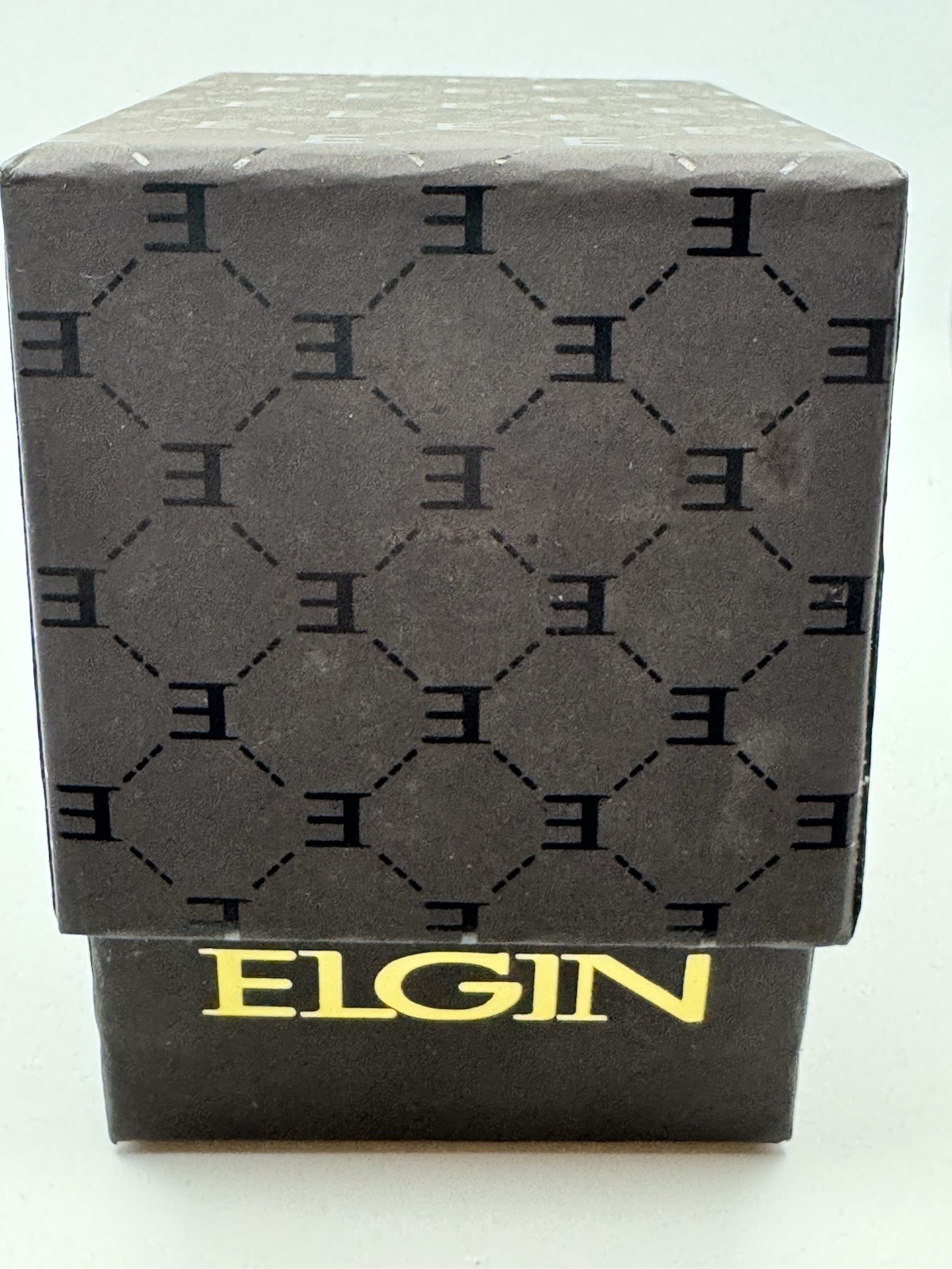Elgin Men’s Gunmetal Quartz Analog Watch And Matching Bracelet