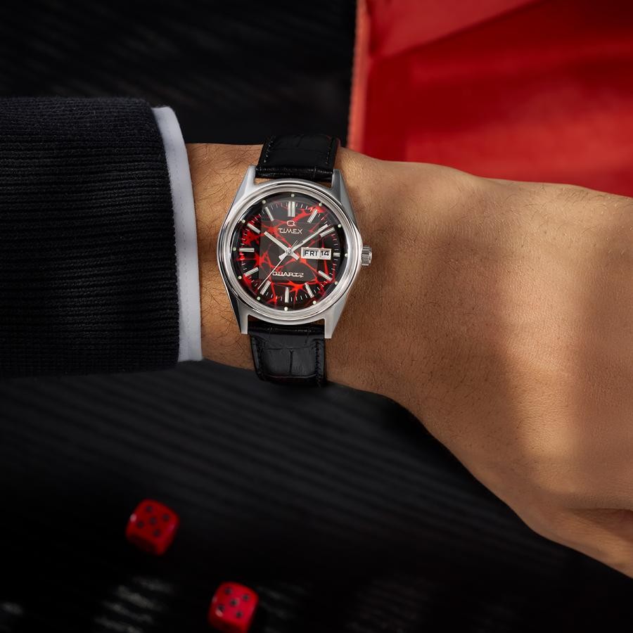 Special Edition Q Timex Red Vega 1978 Reissue 38mm Red/Black TW2Y55700 Watch