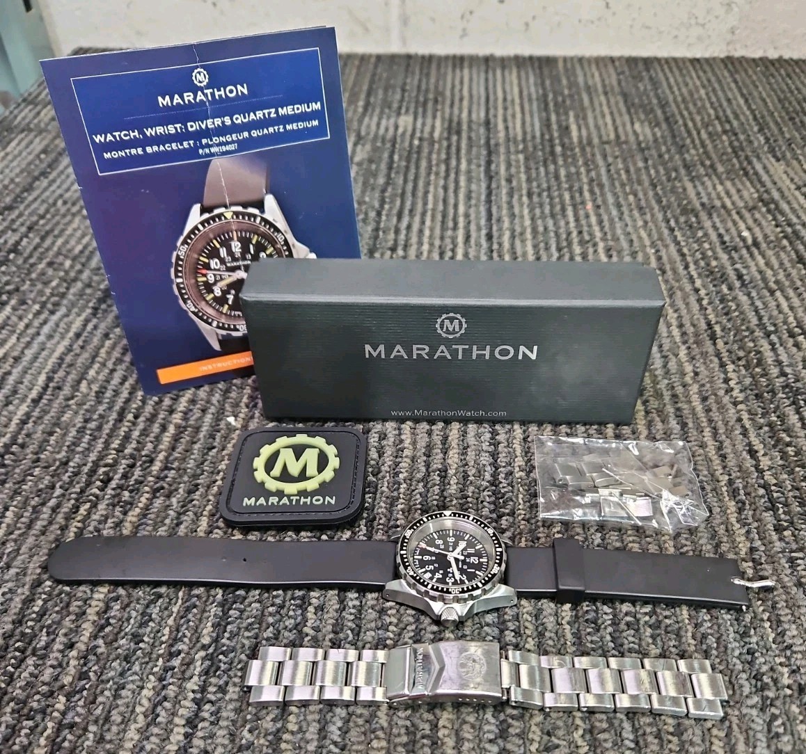Marathon 316L 36mm Medium Divers Quartz (MSAR Quartz) Watch