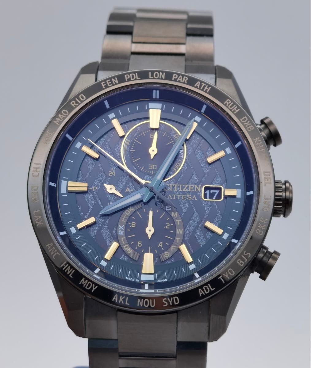 Citizen Attesa AT8288-60E Koshien 100th Eco-Drive Titanium Limited