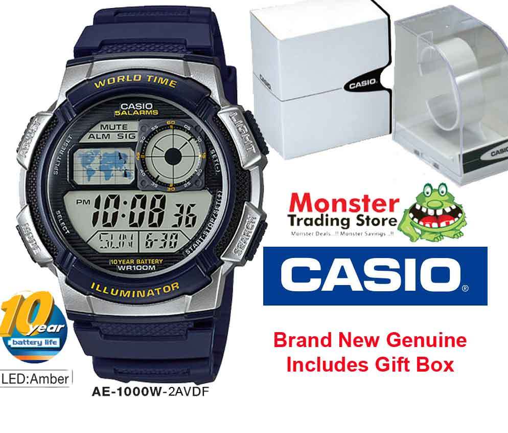 AUSSIE SELLER CASIO WATCHES AE-1000W-2AV AE1000 AE1000W 12 MONTH WARRANTY