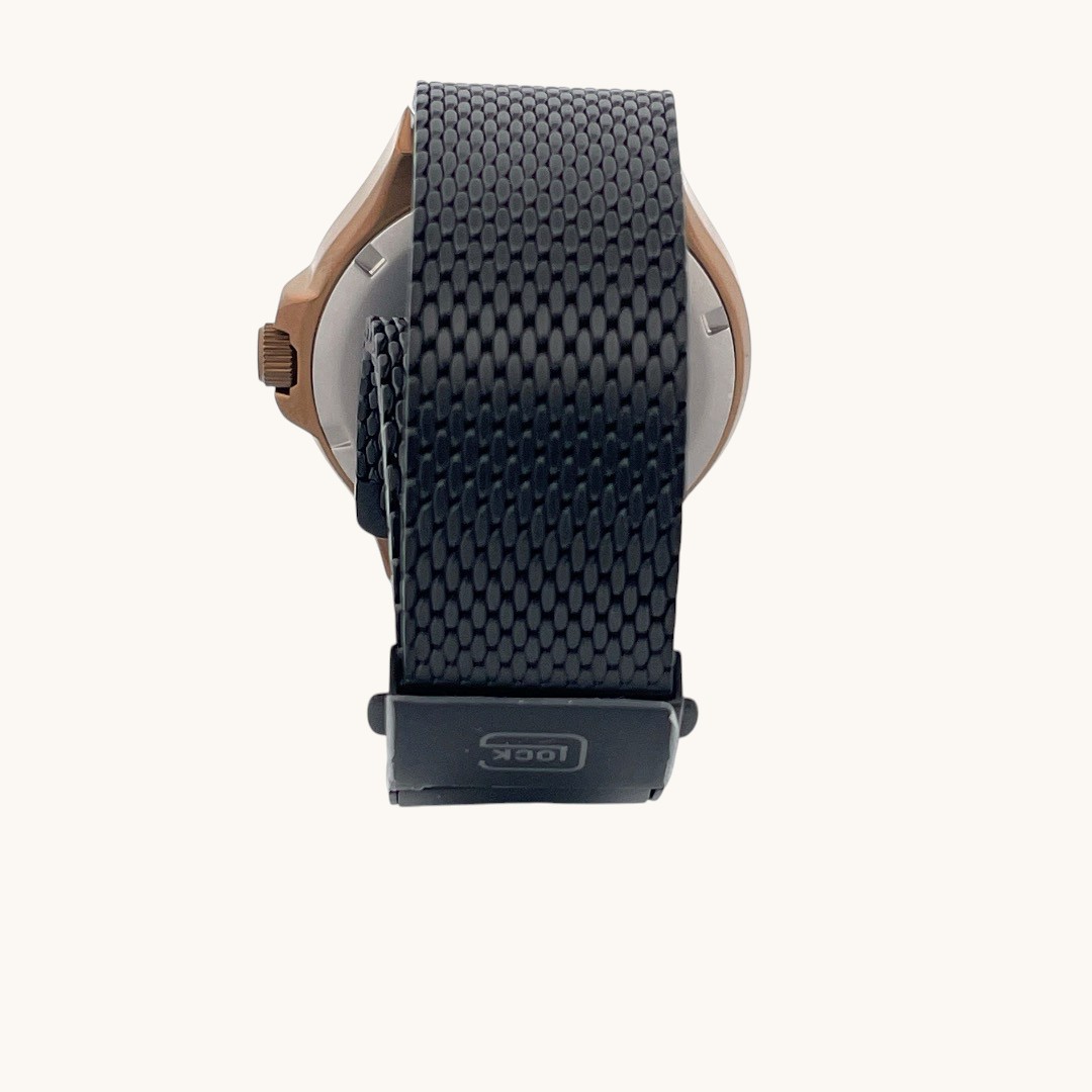 GLOCK PROTOTYPE SOLAR WATCH SAPPHIRE CRYSTAL 9MM BULLET MOTIF