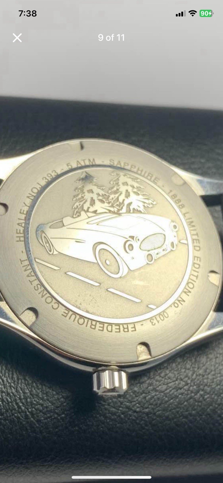 Frédérique Constant Vintage Healey Limited Edition 13/1888 Swiss Auto Box&Papers