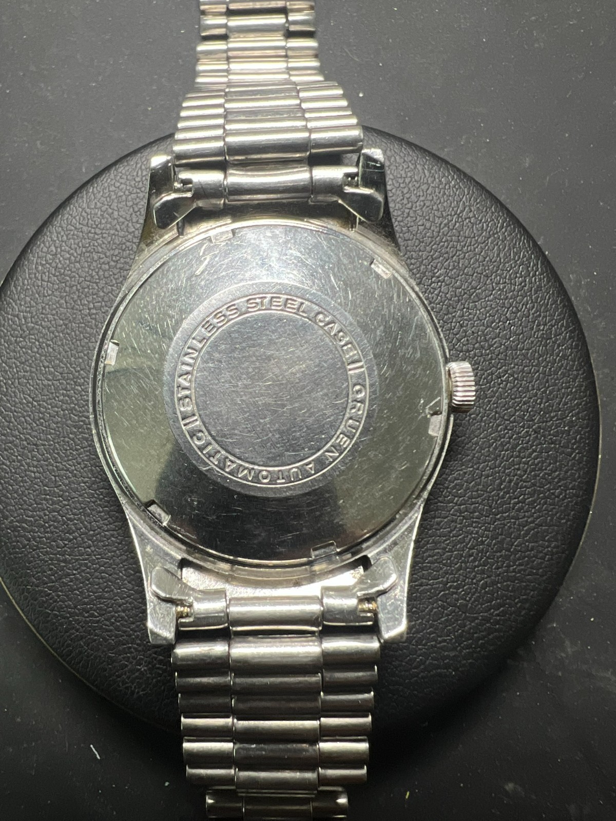 Gruen Precision Autowind 731 CA Men Automatic Watch 17j – Original Bracelet