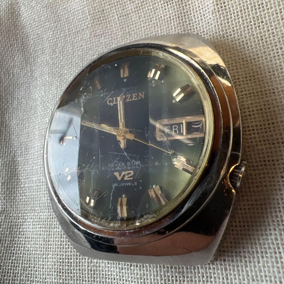 Vintage CITIZEN SEVEN STAR V2 Automatic Watch (Rare)