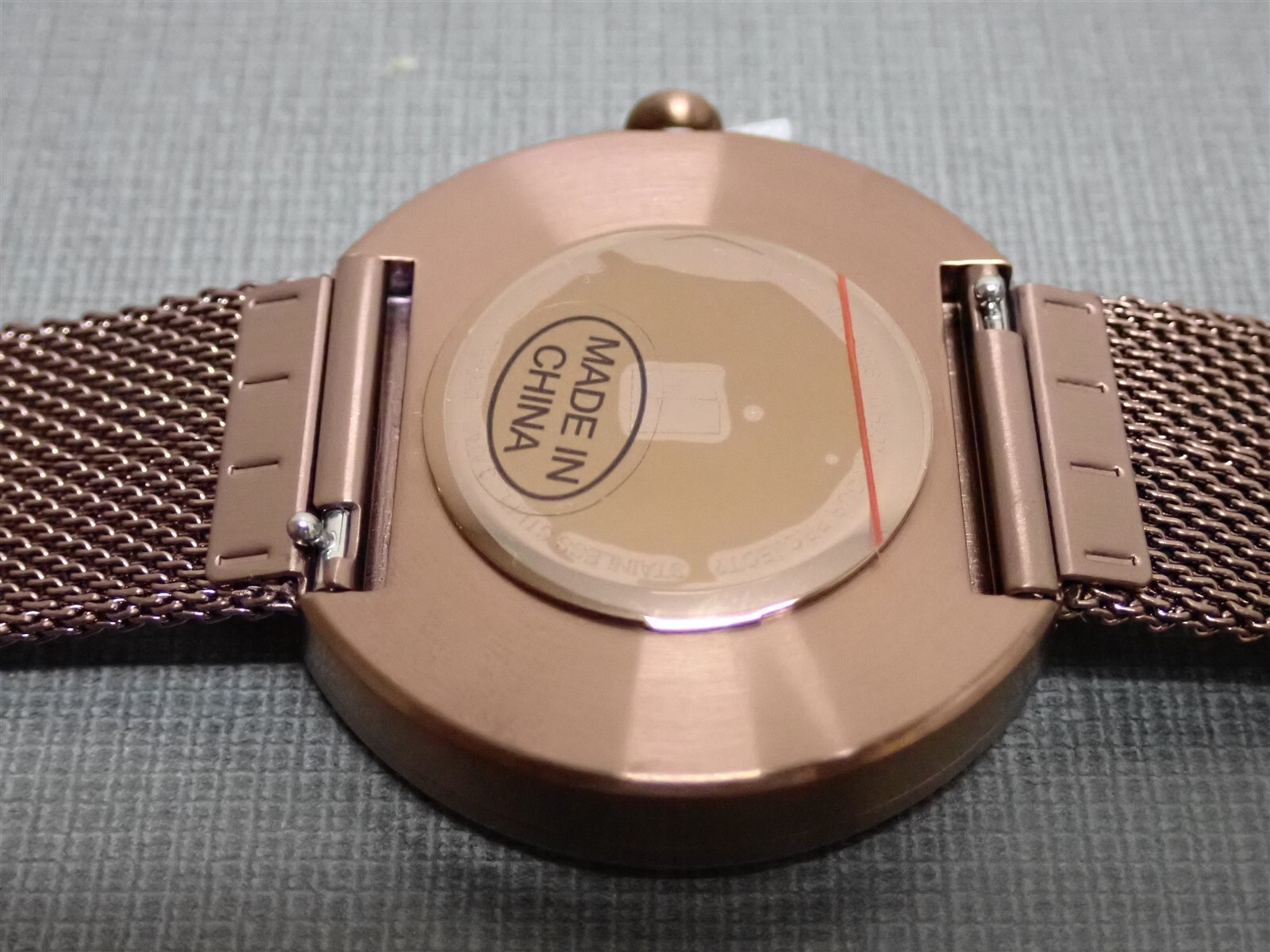 NEW Projects Watches PJT-7223 Ray Blue 40mm Brown Mesh Metal Band Watch