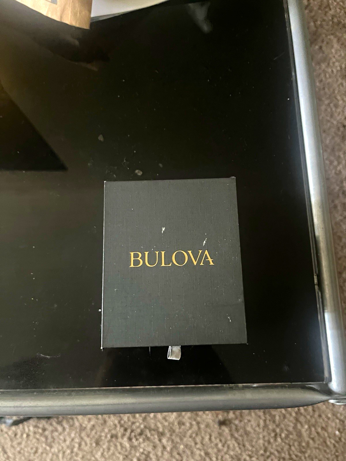 Bulova Men’s Quartz Analog Silver-Tone Stainless Steel Bracelet Watch w/ Box