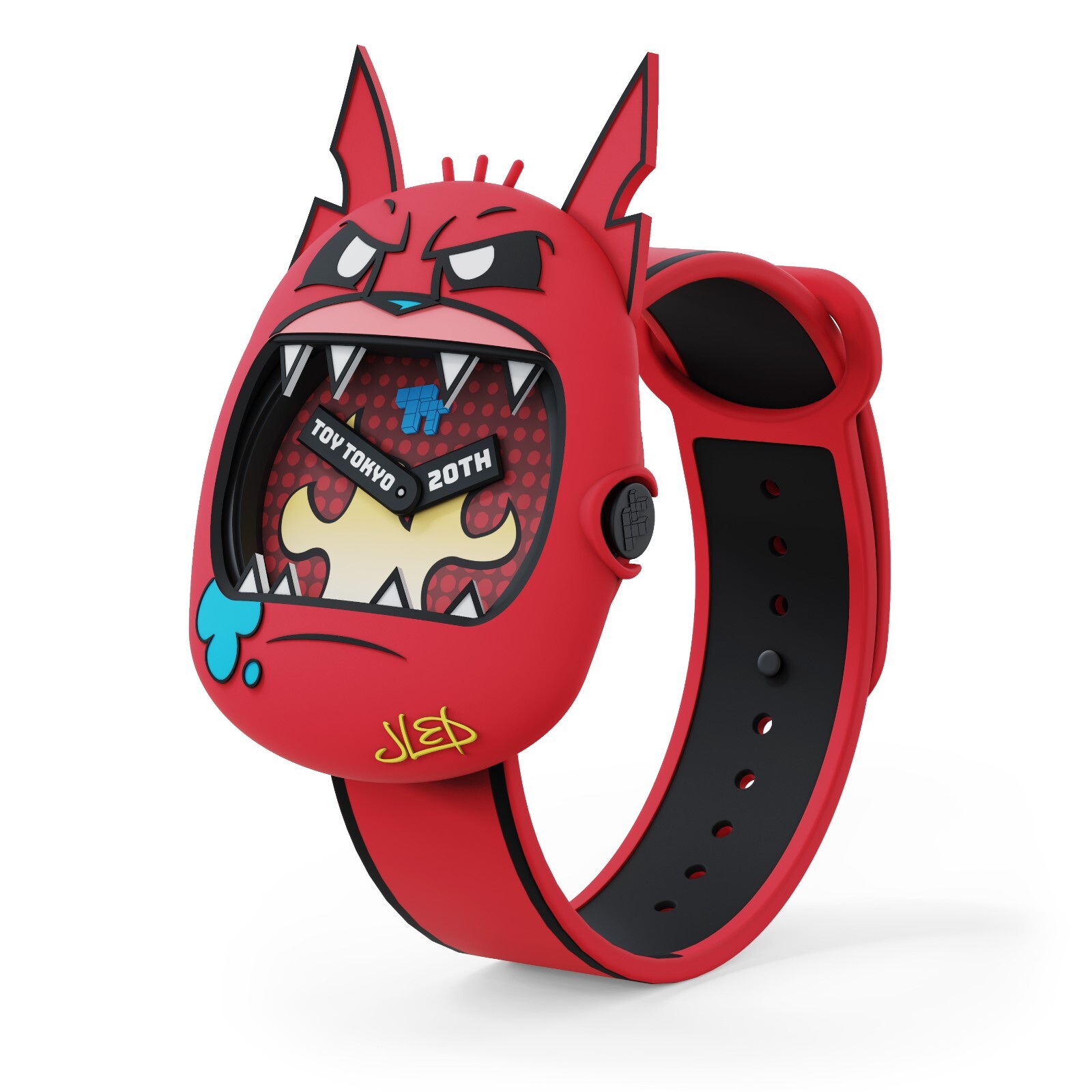 Fire Cat Watch by Toy Tokyo x Misfit x Joe Ledbetter