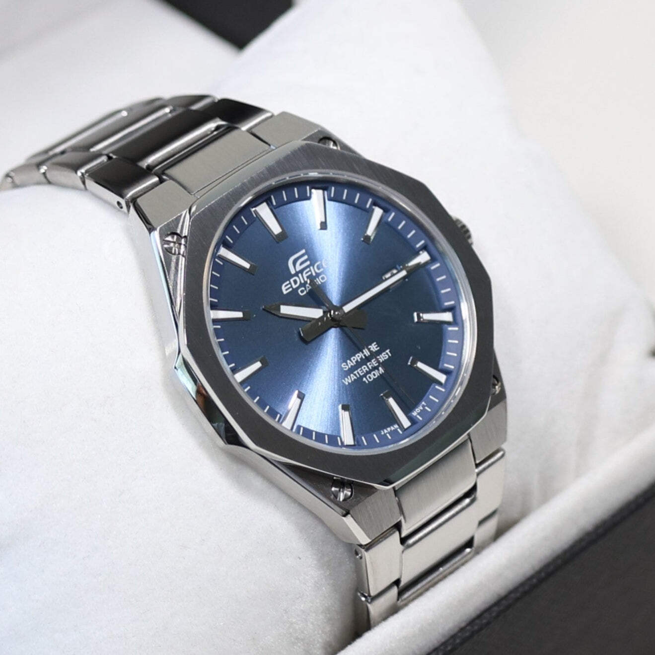 Casio Edifice Men’s Blue Dial Stainless Steel Sports Watch EFR-S108D-2AVUEF