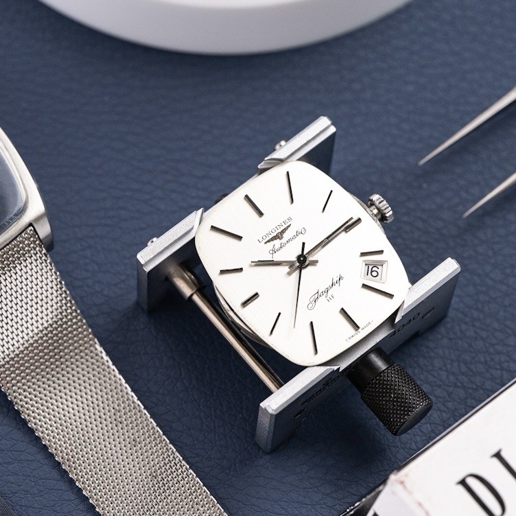 Longines Flagship HF 8473 Cal 6651 Automatic Vintage Watch (Original Bracelet)