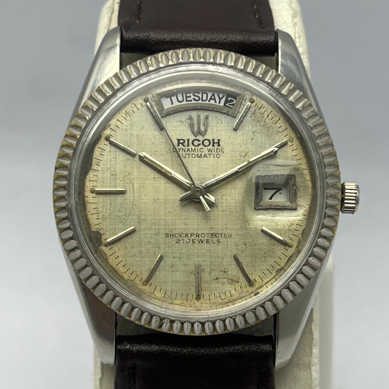 Ricoh President Dynamite Wide 040121 Automatic Vintage Men’s Watch