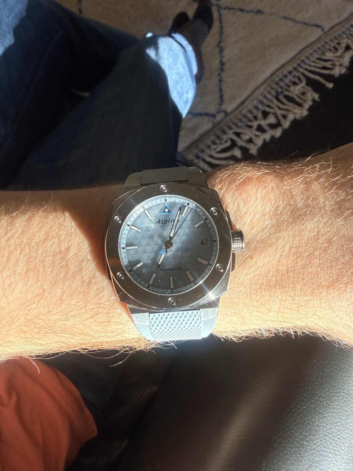Alpina Alpiner Extreme SolarMetre Silver Dial Box, Papers & Warranty LNIB