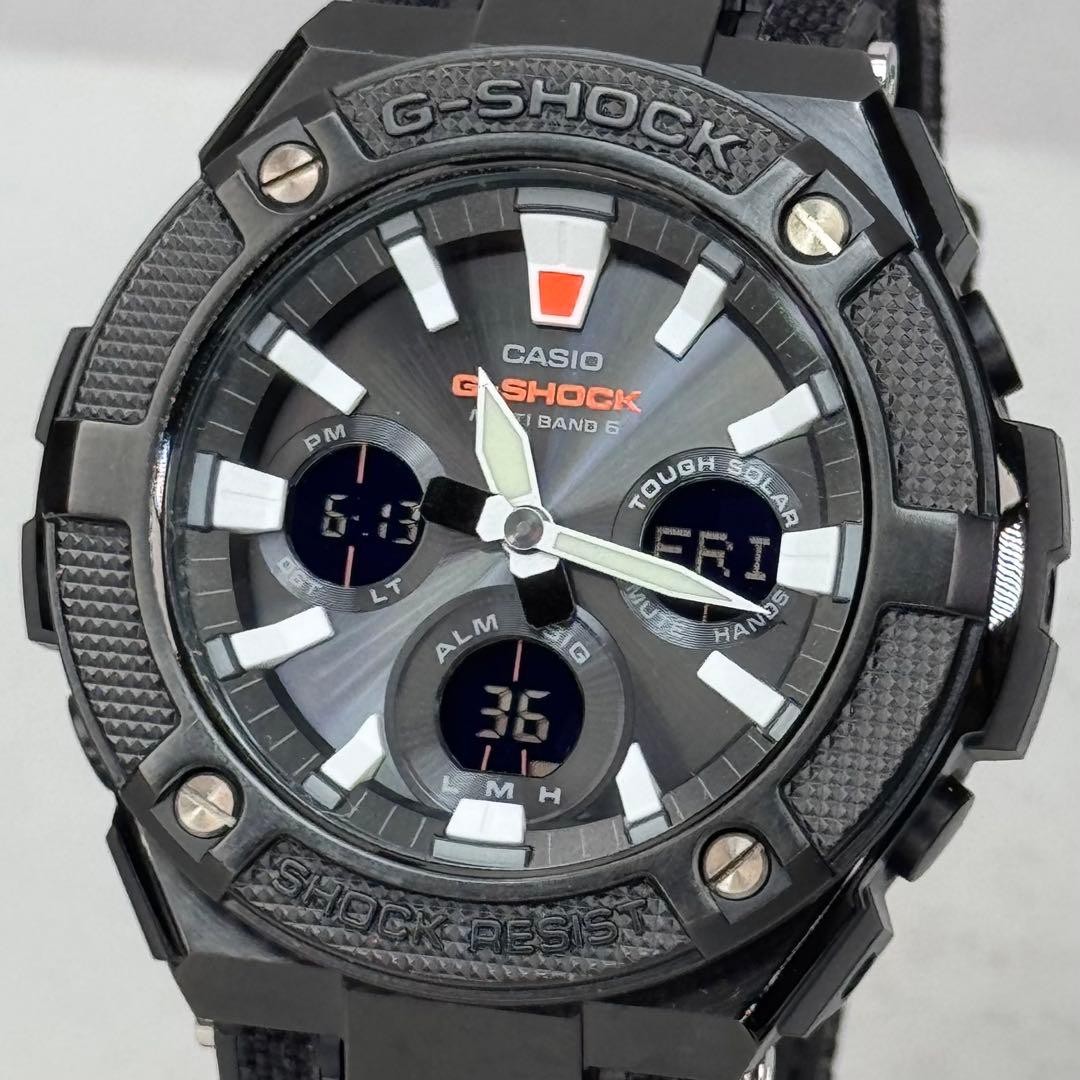 CASIO G-SHOCK G-STEEL GST-W130BC-1AJF Tough Solar Radio Multi-Band Men’s Watch