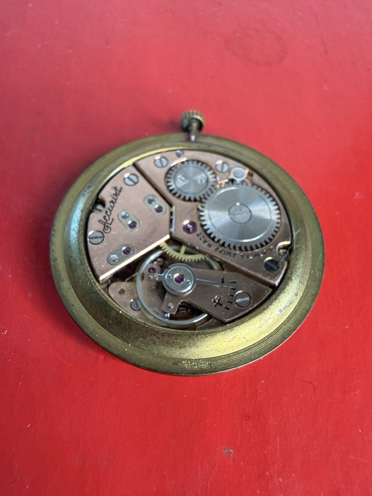 Vintage Accurist Swiss watch Face Mechanical 21 Jewel movement – Working
