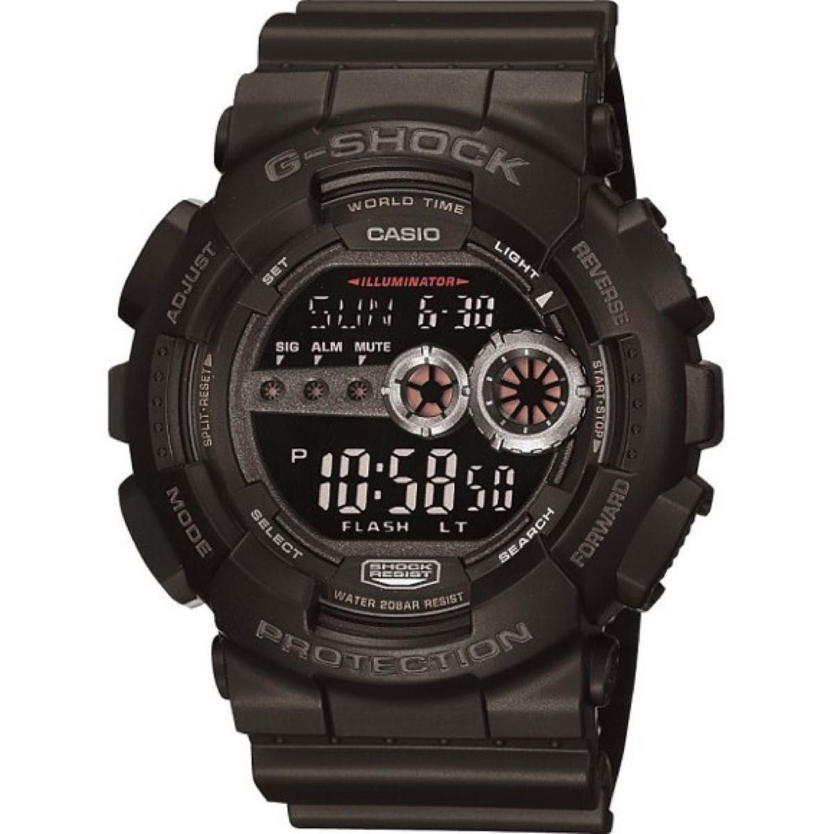 CASIO G SHOCK Watch GD 100 1BJF Brand New Black