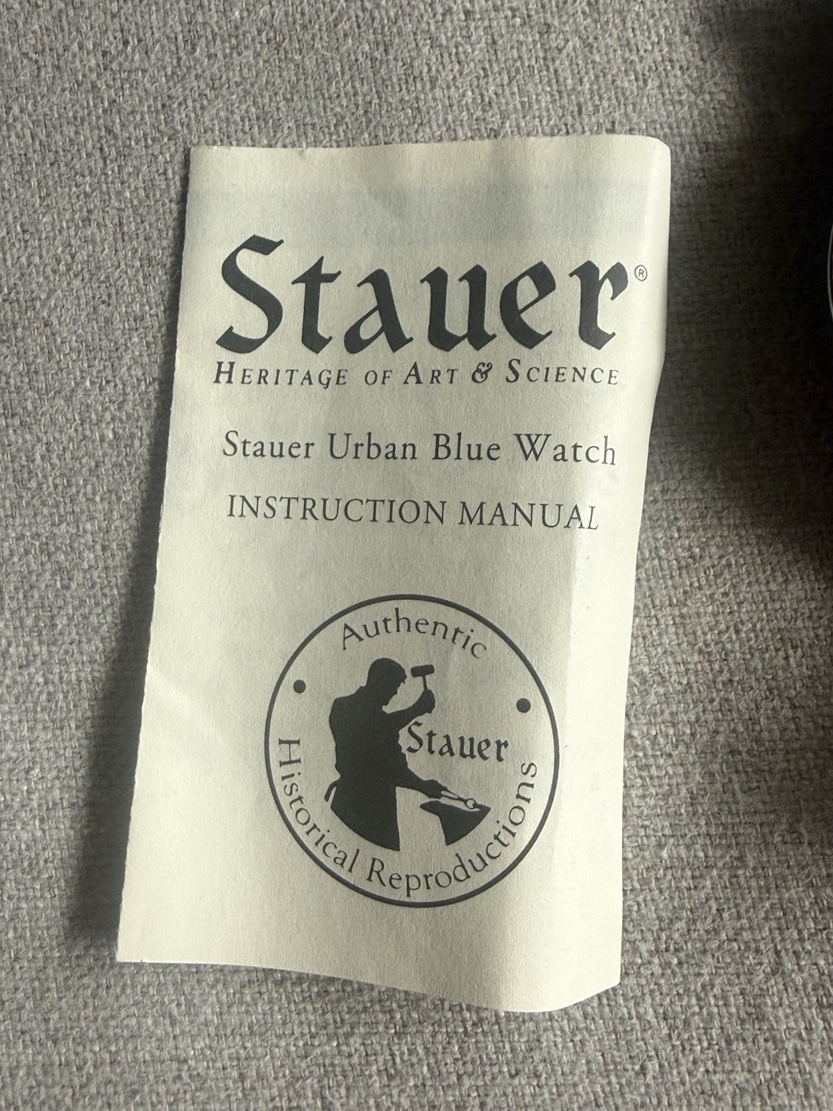 Stauer Urban Blue Cobalt Men’s Two Tone Jubilee Bracelet Quartz Watch