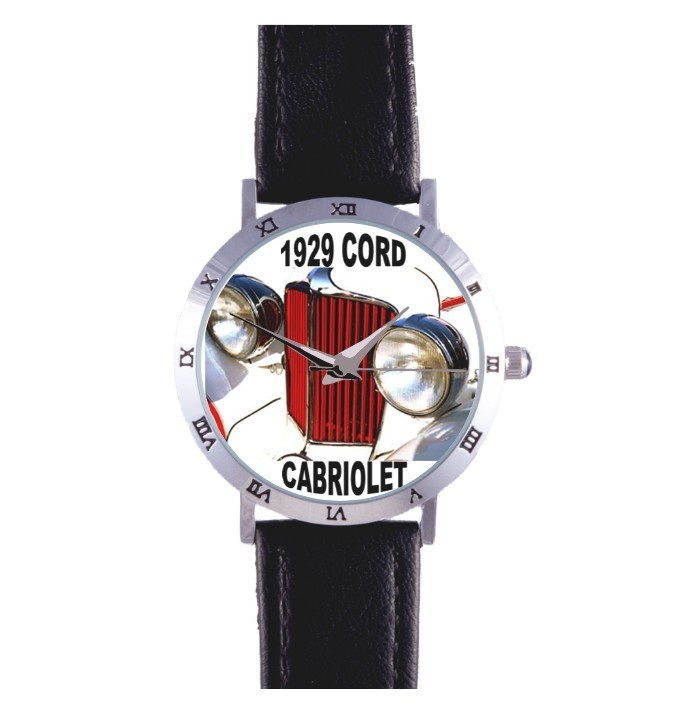AMERICAN CLASSIC 1929 CORD CABRIOLET WATCH: AUTO, L-29, LUXURY,RARE COLLECTIBLE!