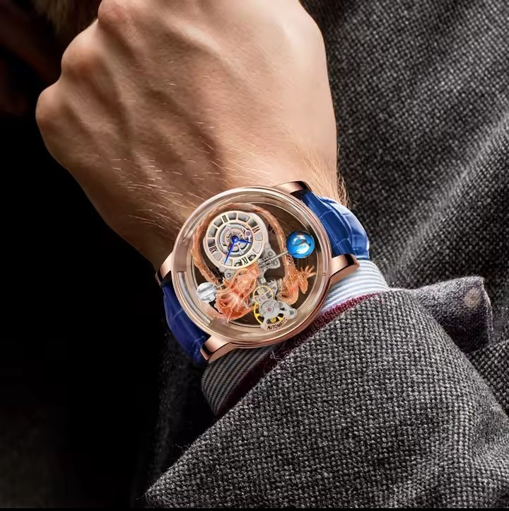 Jacopo & Co Design Mens Watches Diamond Tourbillon Top Brand Luxury Watch
