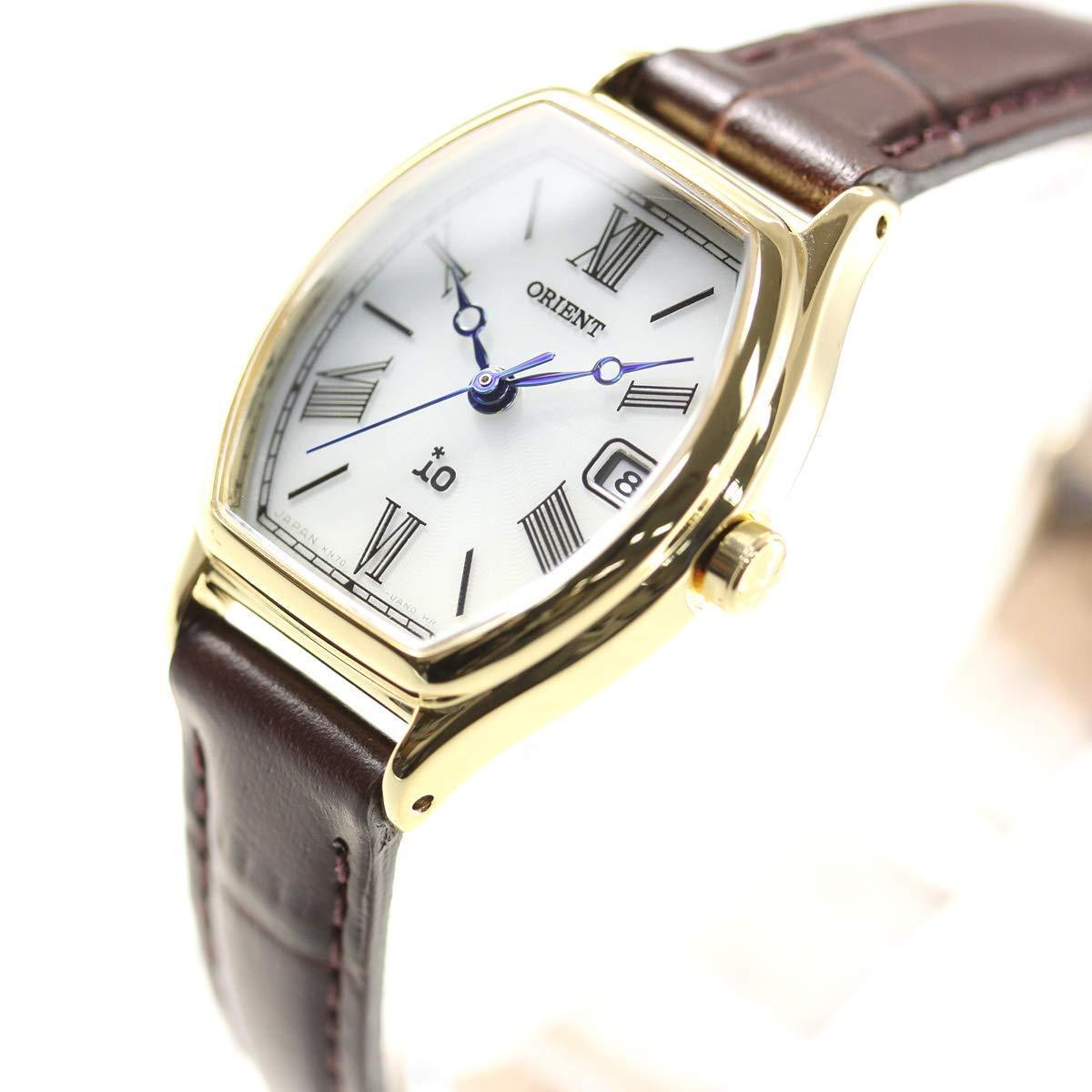 ORIENT Watch io LIGHTCHARGE RN-WG0013S Solar Brown Leather Band Women’s New