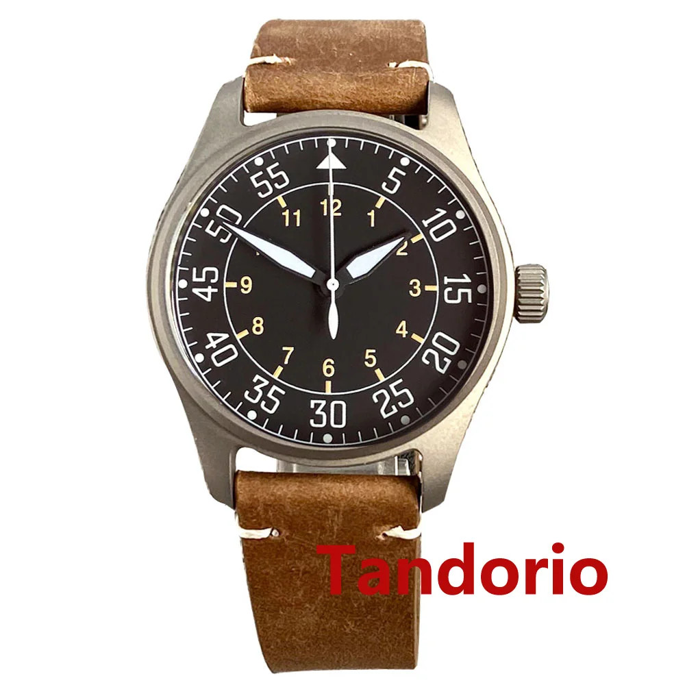 New 39mm Titanium Automatic Diver Men Watch For Japan NH35 Sapphire Glass 20ATM