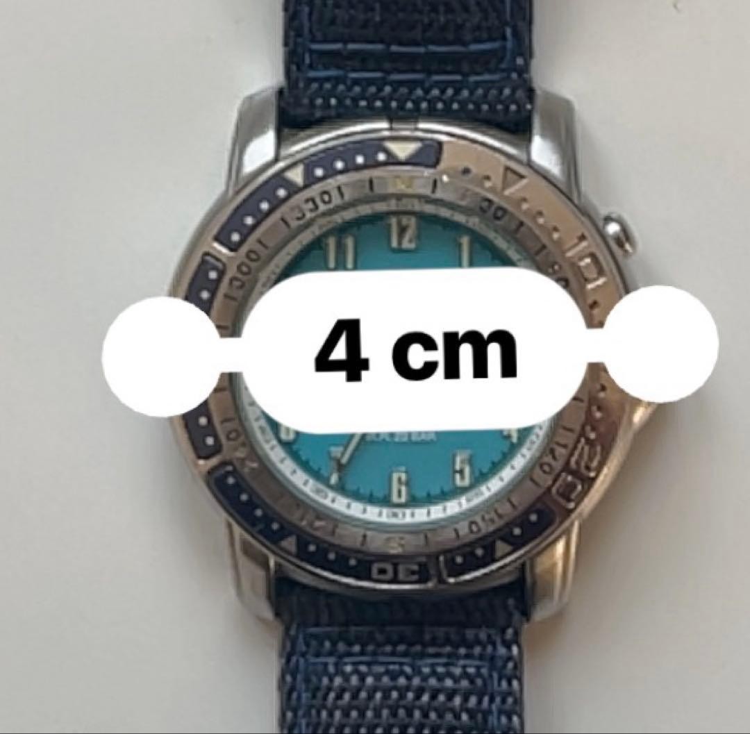Japanese-made MILD SEVEN quartz wristwatch with backlight, working condition.