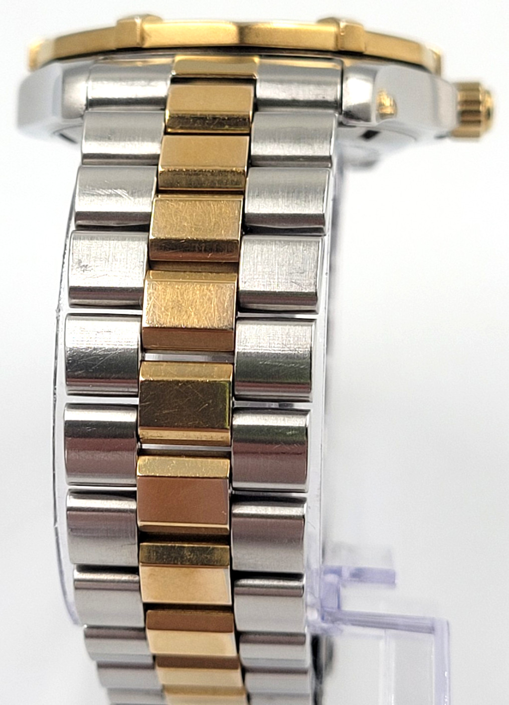 Tag Heuer Men’s Watch WK1121-0 Swiss Quartz Gold Dial Two Tone Professional 200