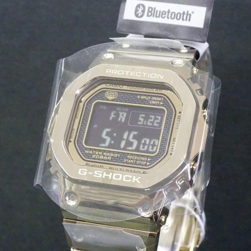 Free Special New CASIO Casio G SHOCK GMW B5000GD 9JF Full Metal Gold Digita