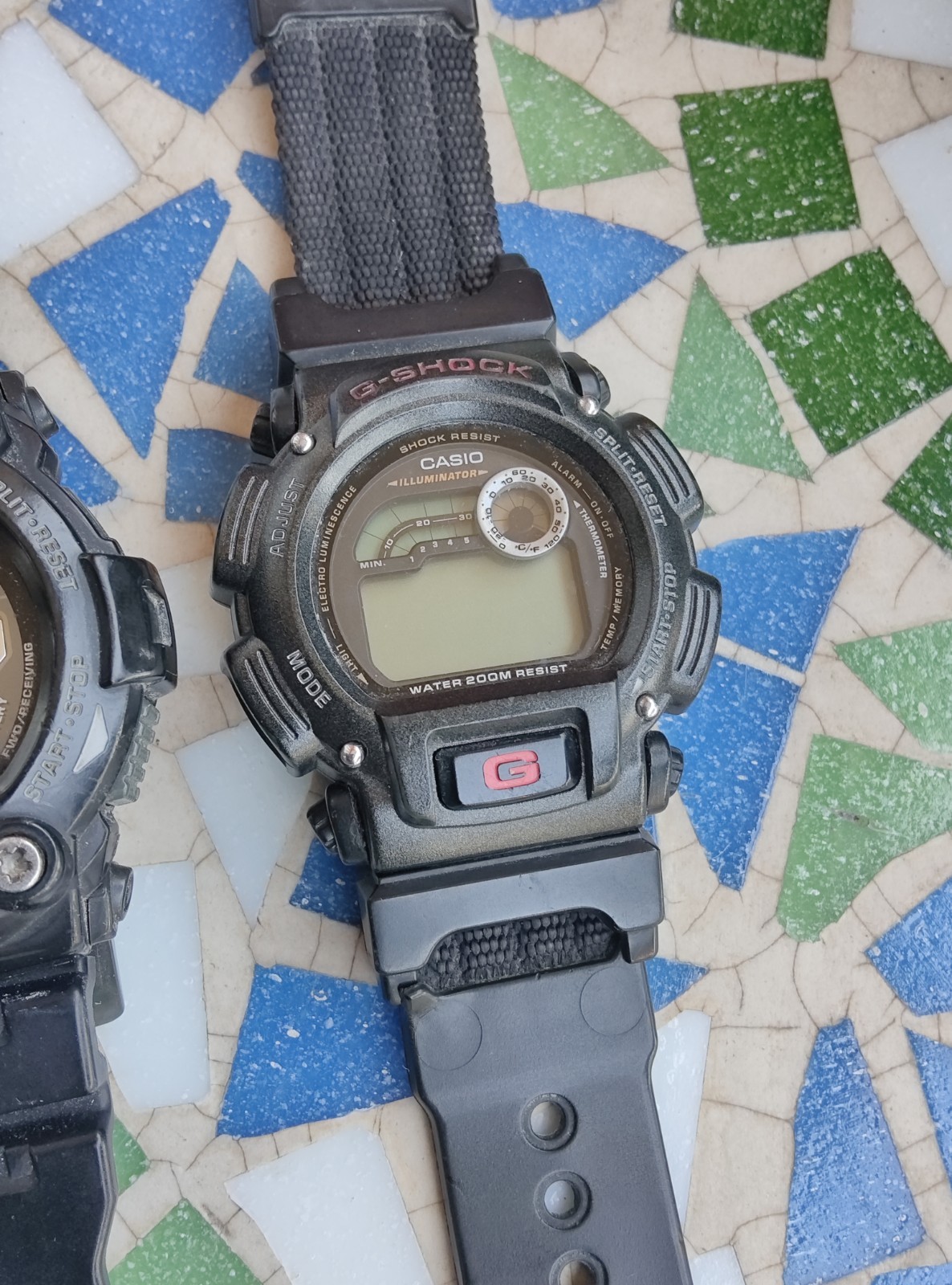 Vintage Lot LCD Digital Watches Casio G-Shock GW-7900 DW-9400