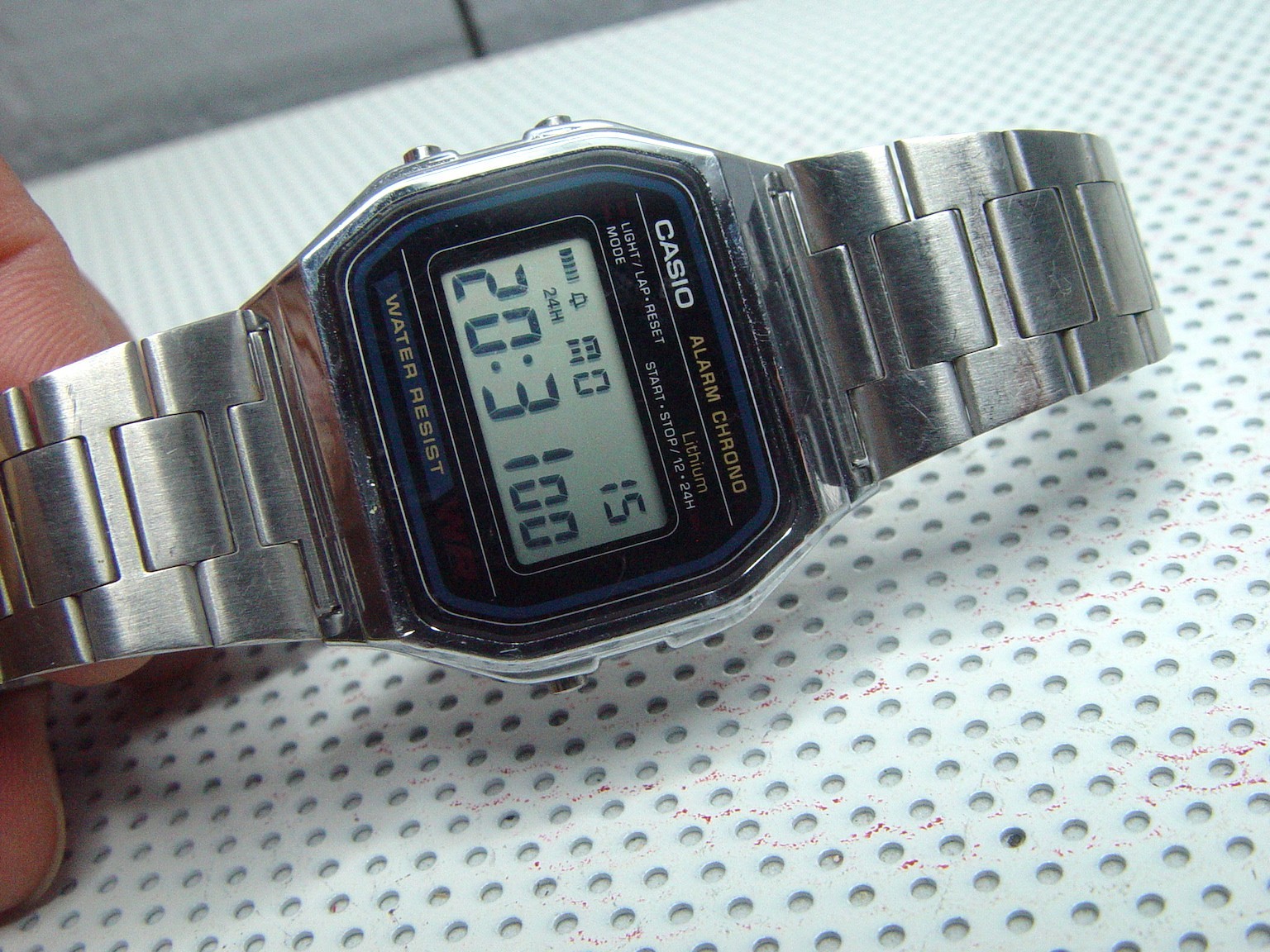 Casio A-158W Alarm Chronograph Watch