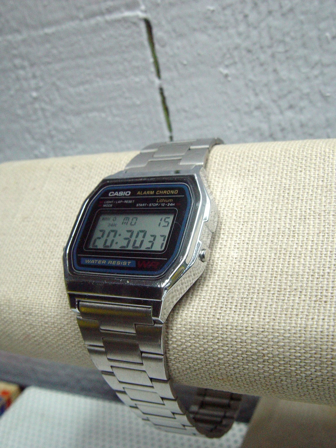 Casio A-158W Alarm Chronograph Watch
