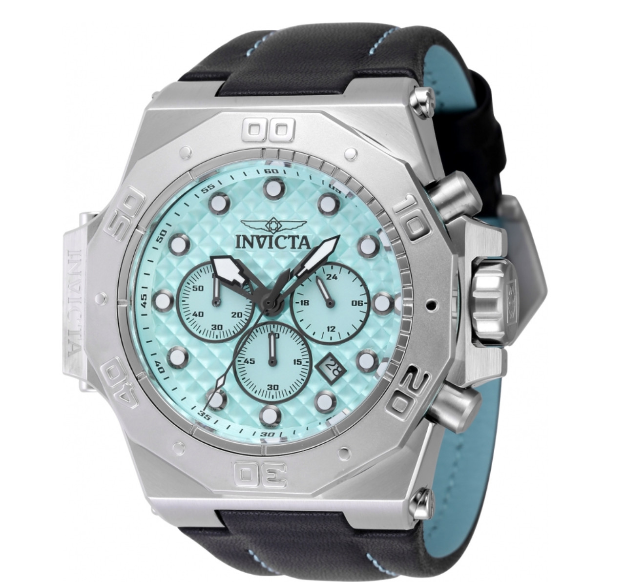 Invicta Akula Iron SubNautica Men’s 58mm Turquoise Dial Chronograph Watch 47529