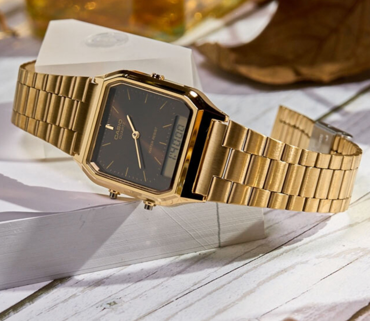 Casio AQ-230GA-5A Unisex Analog Digital Watch Vintage