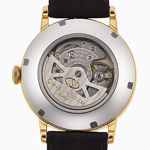 ORIENT STAR Classic RK-AU0001S Mechanical Automatic Watch Leather Strap 38.7mm