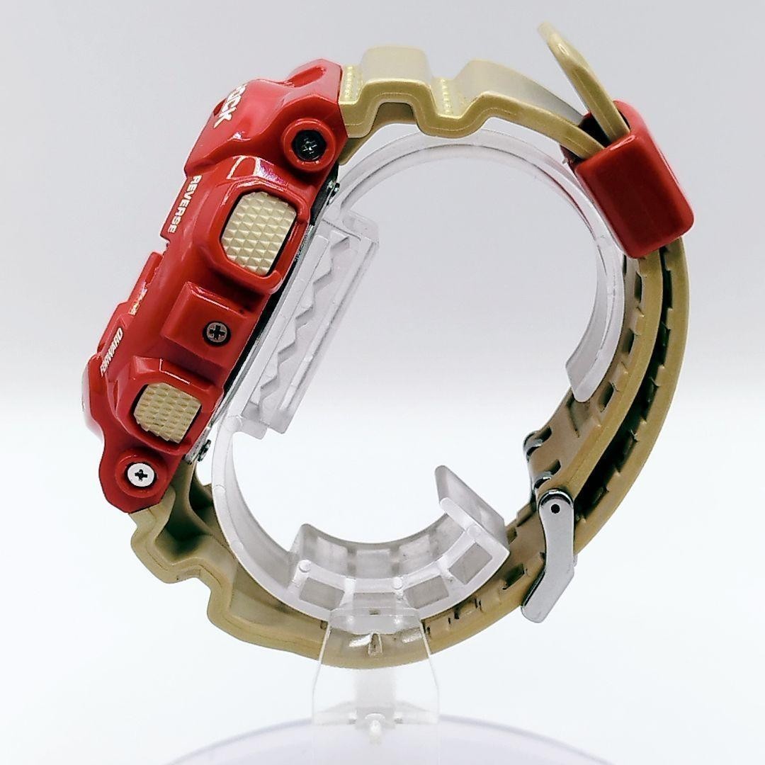 Casio G-Shock GA-110CS-4AJF Iron Man Red Gold Near Mint Analog Dig. Watch 5146