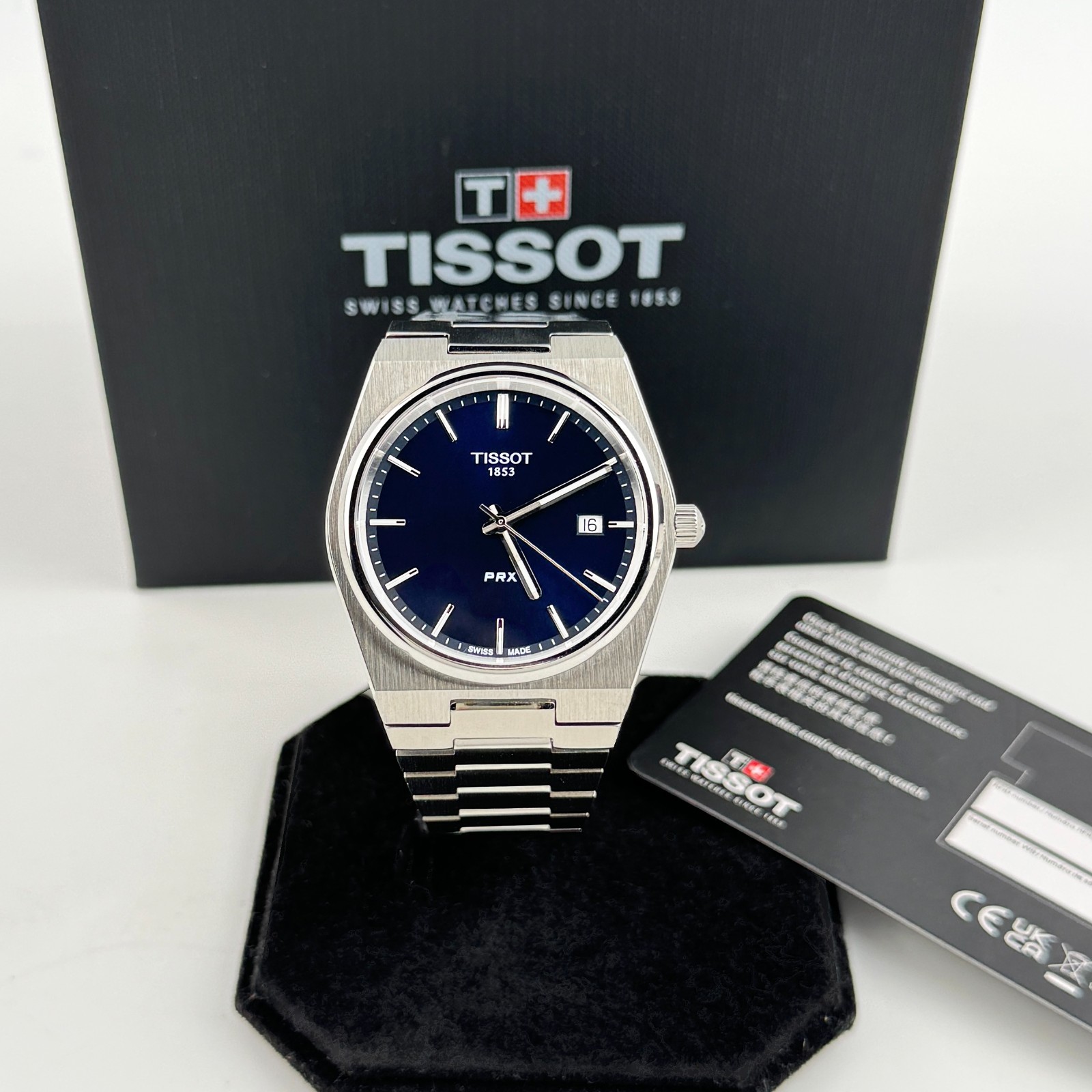 TISSOT PRX TAINLESS STEEL Men’s Blue Watch T137.410.11.041.00 (40 MM )