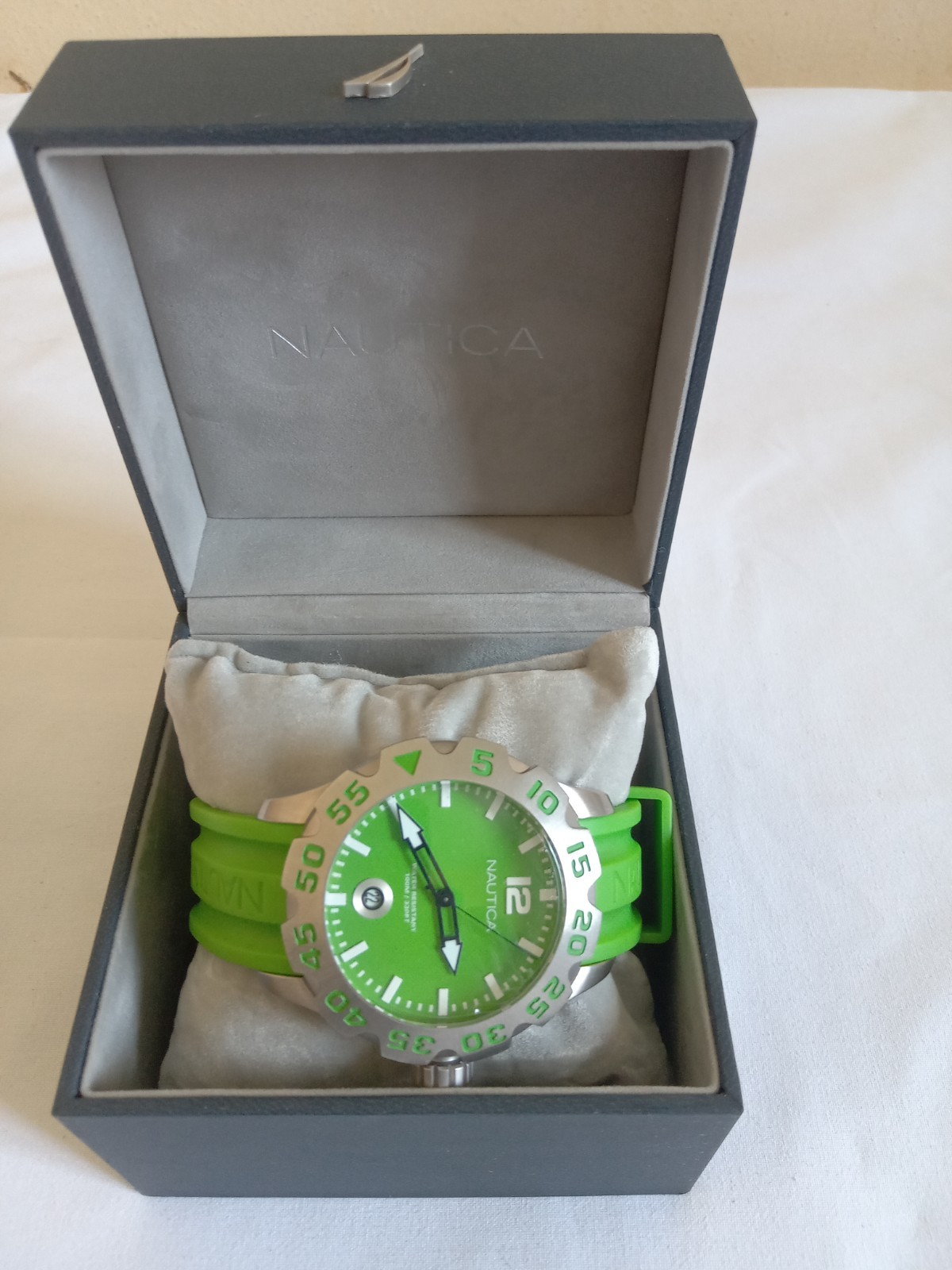 Nautica Green Watch Water Resistant