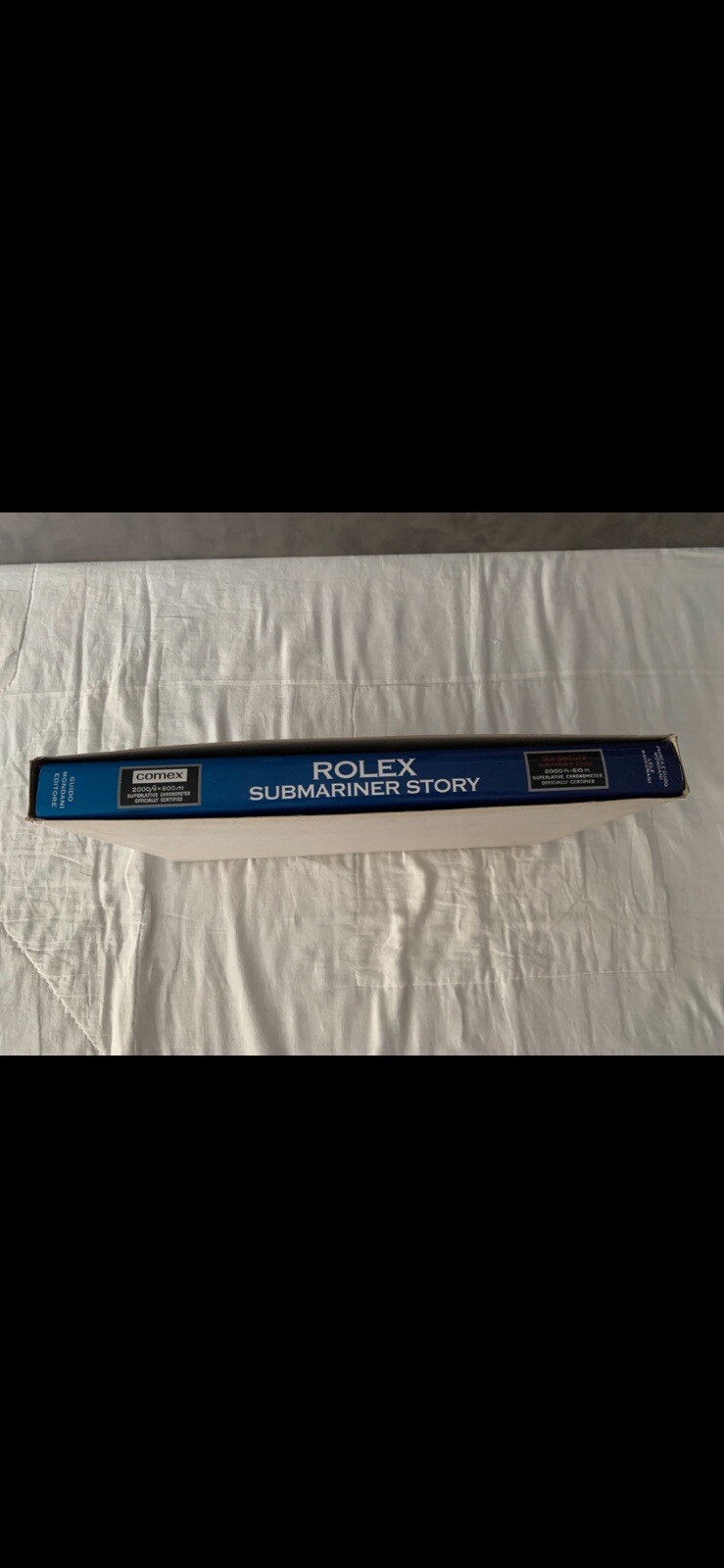 Rolex Submariner Story Book Italian/English Year 2009 2000 Copies