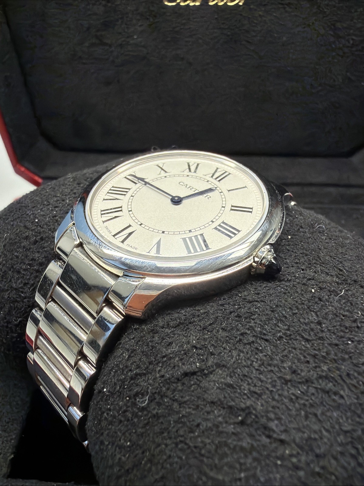 Cartier Ronde 36mm Stainless Steel Watch WSRN0034