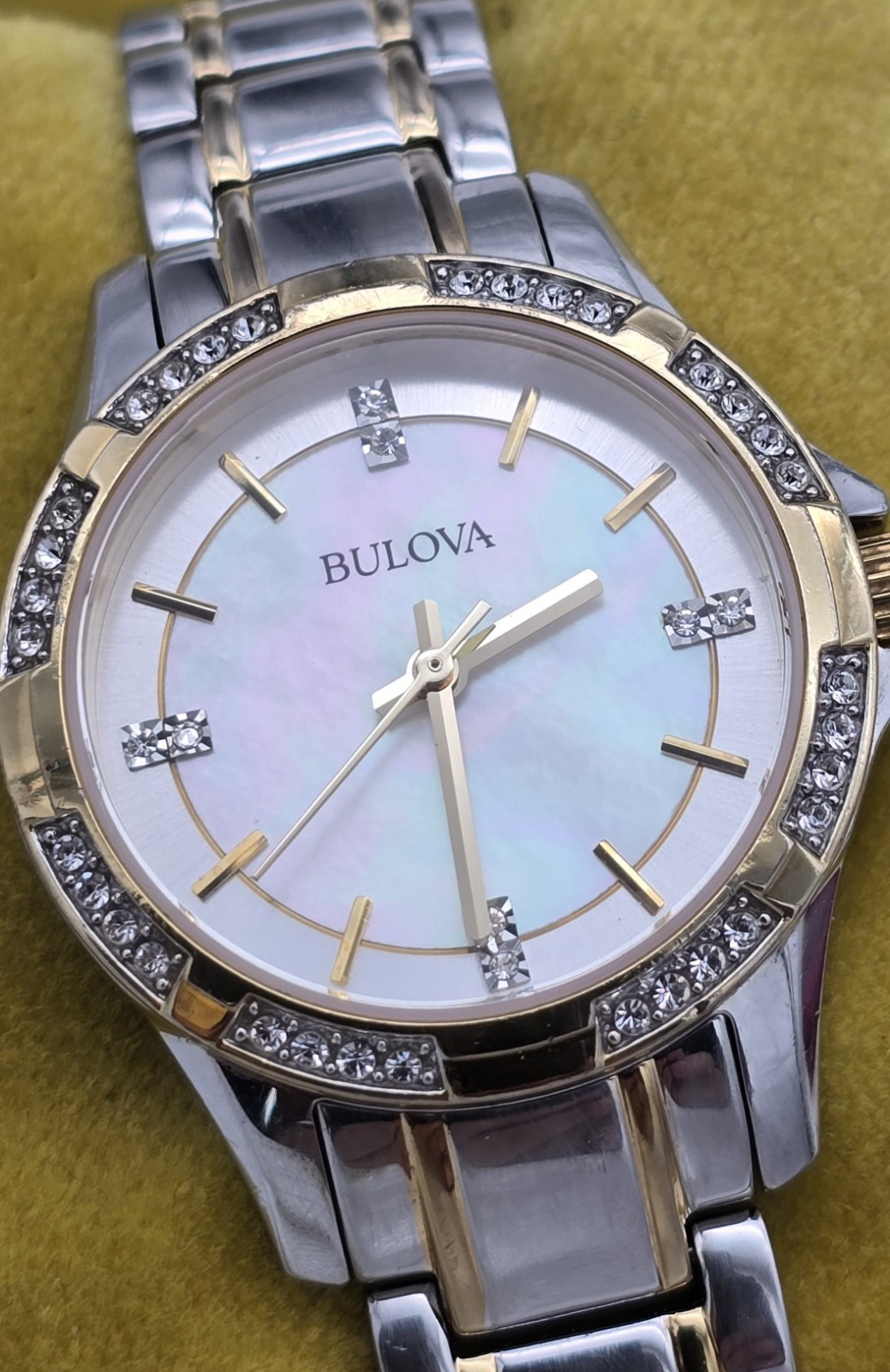 Bulova Diamond Mother of Pearl Women’s Watch