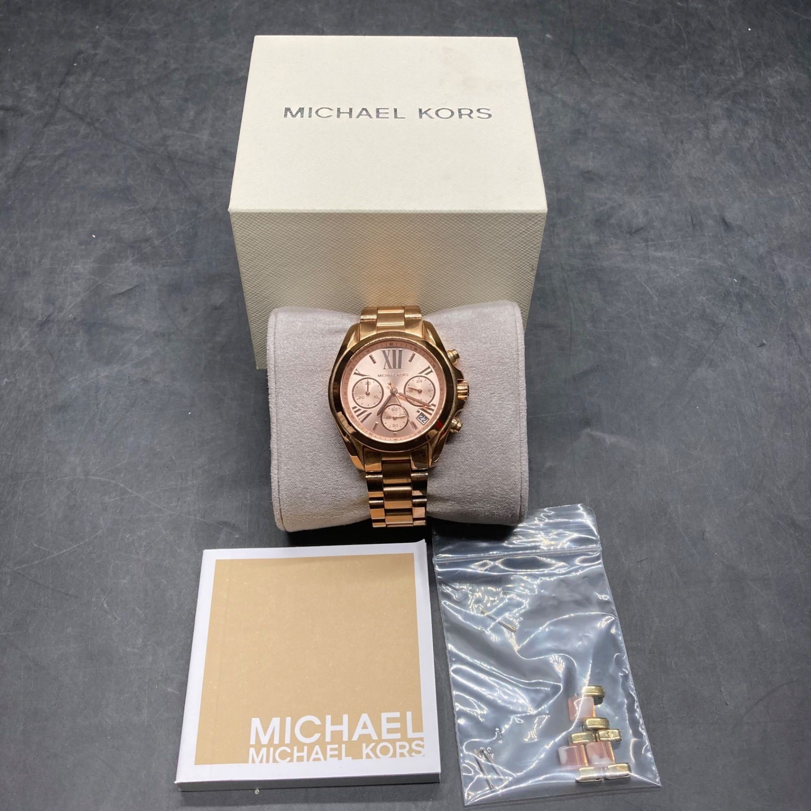 Michael Kors Chronograph Watch, Excellent Condition From Japan