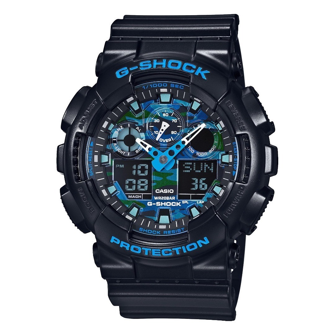 Wristwatch G Shock GA 100CB 1AJF Men’s Black