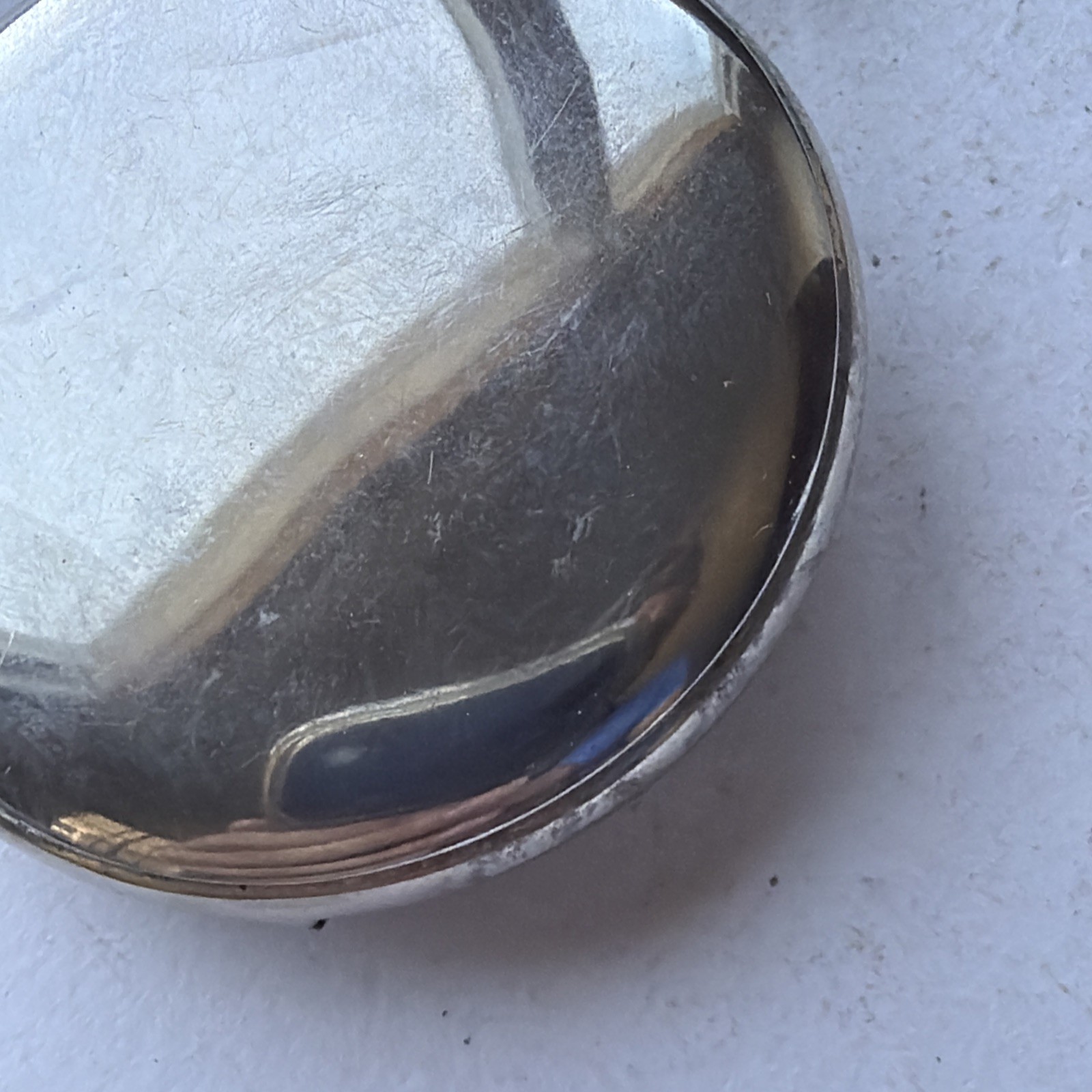 AY54 Colibri Quartz Pocket Watch SulverTone Arabic Numerals Polished New Battery