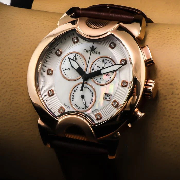 Optima – Swiss chronograph – OSC233-RL-7 Chronograph Swiss Ronda Quartz 45.9