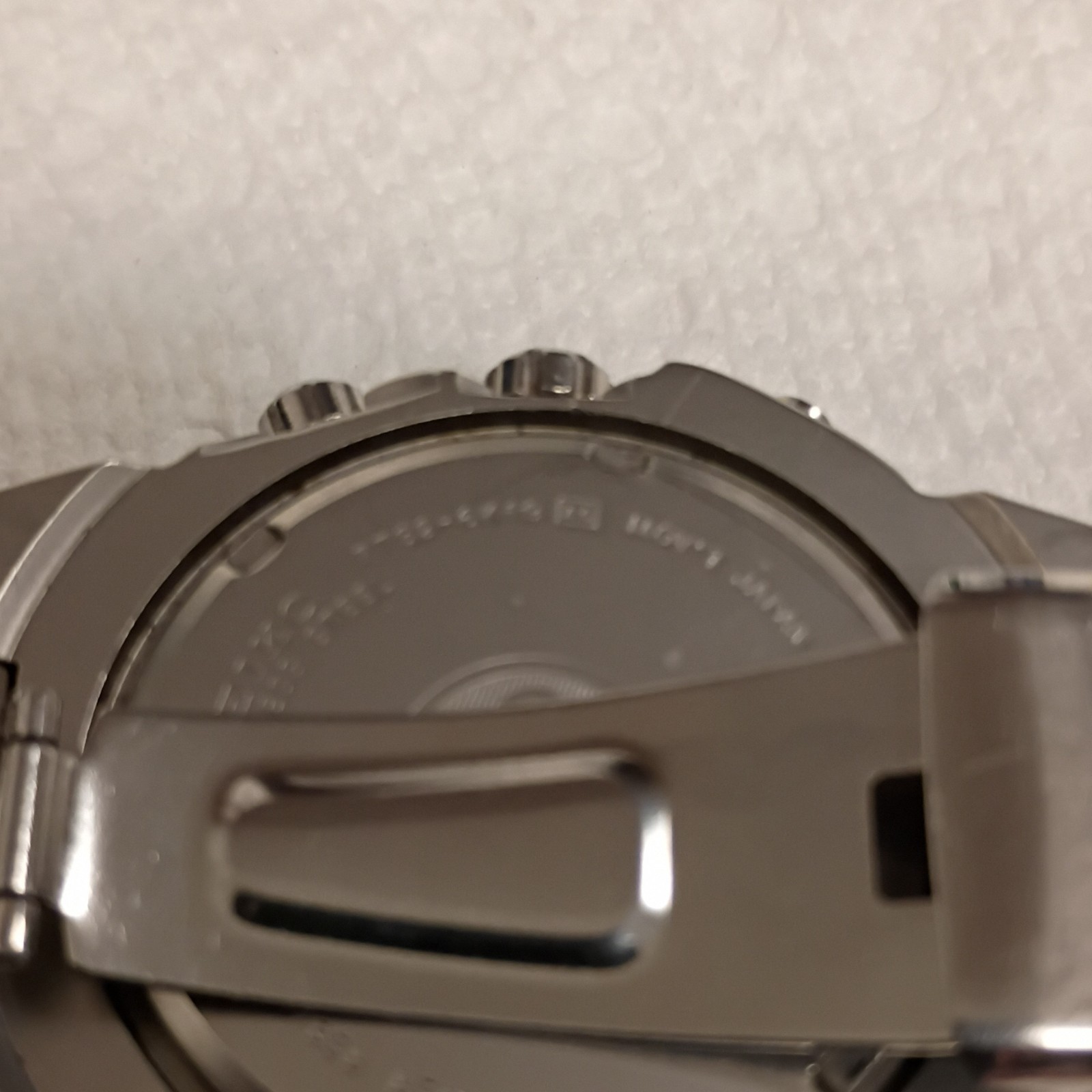 Seiko Quartz Chronograph Alarm 200m Tachymeter Yellow/Blue Dial Steel